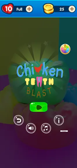 Game screenshot Chicken Teeth Blast mod apk