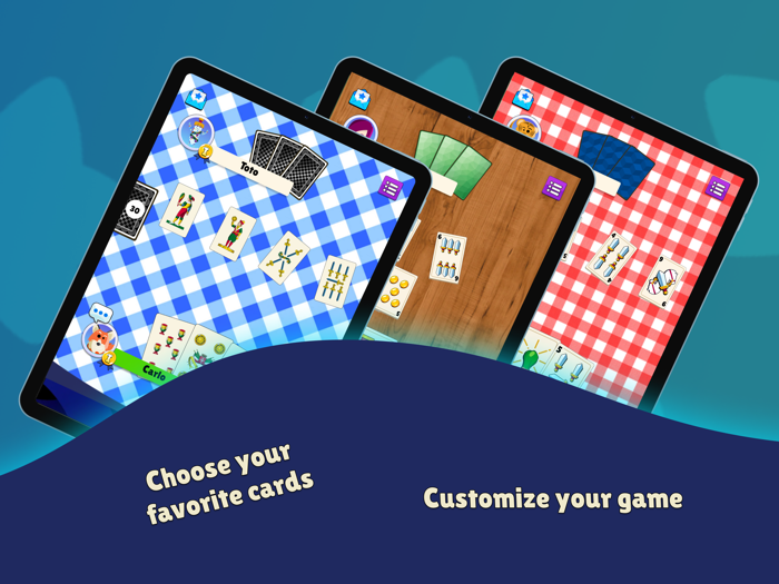 Scopa Play cards online