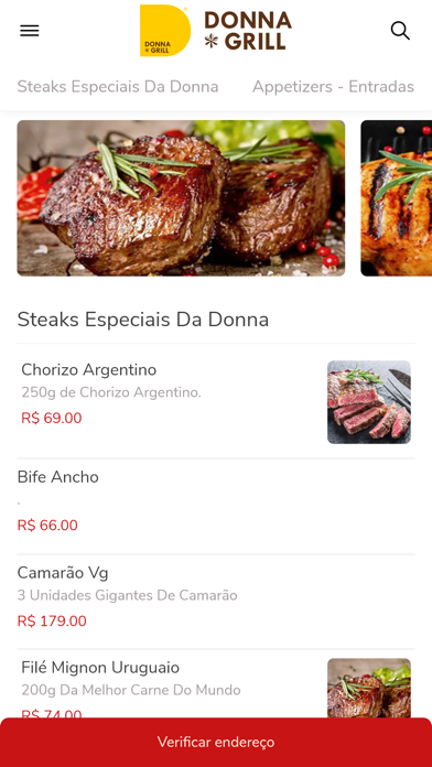 Donna Grill Screenshot