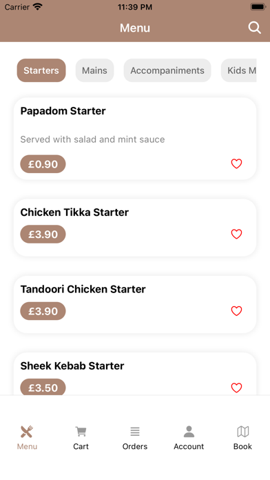 Screenshot #2 pour Aura Indian Cuisine
