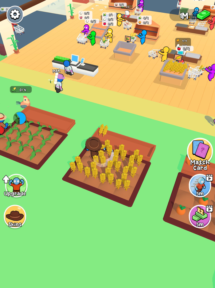 Super Mart Idle Farm tycoon