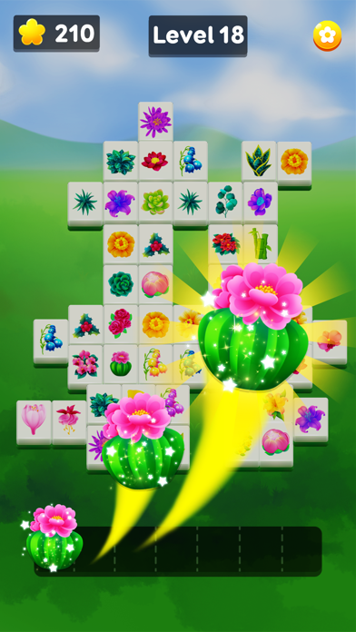 Mahjong Flower Frenzy Screenshot
