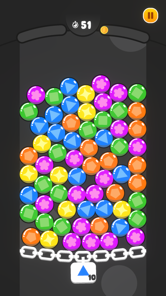 #1. Linky Balls (iOS) 由: Maxime Montasheri