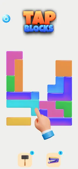 Game screenshot Tap Blocks: Tap Away Puzzle mod apk