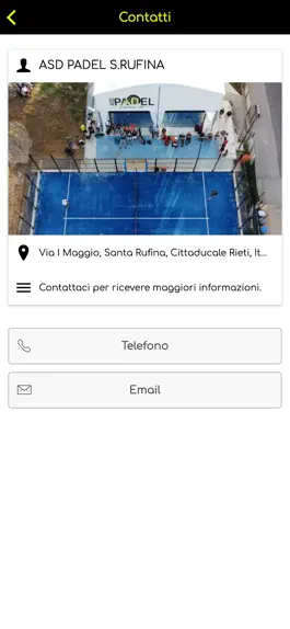 Game screenshot Asd Padel S.Rufina apk