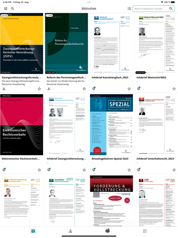 Screenshot #4 pour Anwaltspraxis Wissen