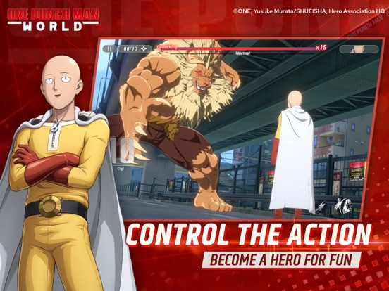 ONE PUNCH MAN: WORLD iPad app afbeelding 2