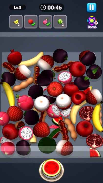 Triple Watermelon: Match 3D screenshot-3