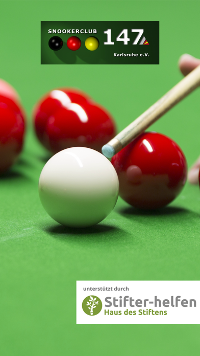 Snookerclub 147 Karlsruhe e.V. Screenshot