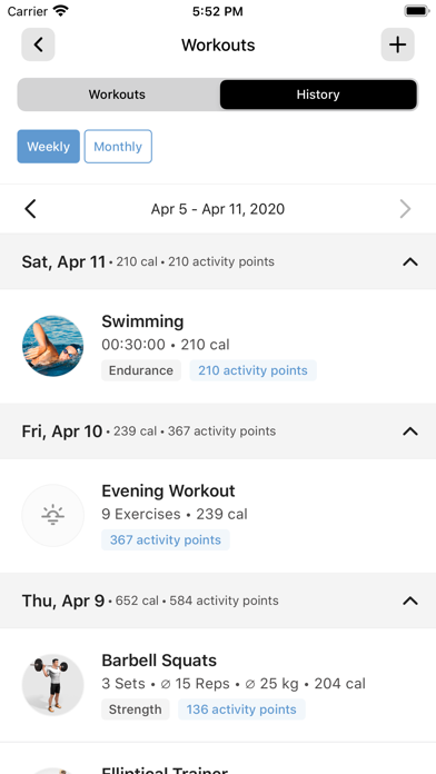 Kineo Fitness Wellness Screenshot