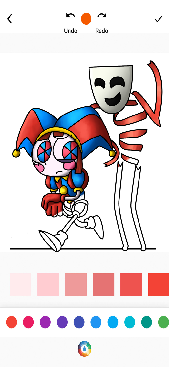 The Circus Digital Coloring