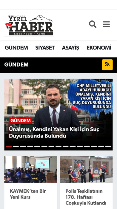 Kayseri Yerel Haberler Screenshot