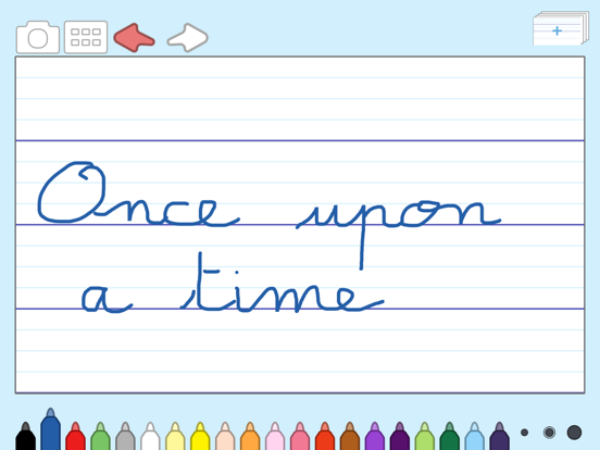 Writing pad for Kid & Toddler iPad screenshot 6 - Education app
