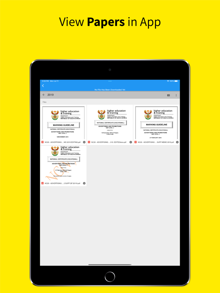 TVET NCV Exam Papers