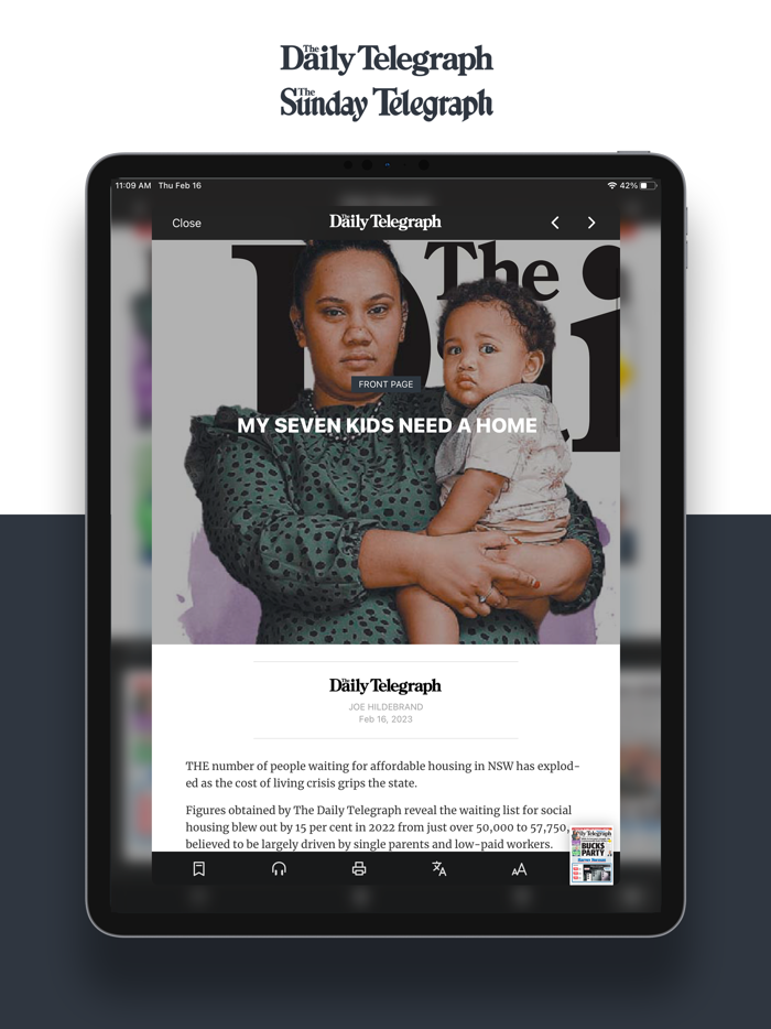 The Telegraph e-paper