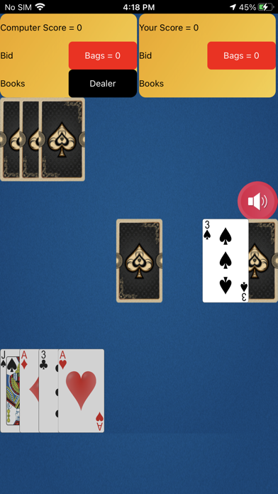 2 Player Spades Screenshot
