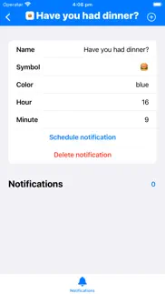 notifyme+ iphone screenshot 2