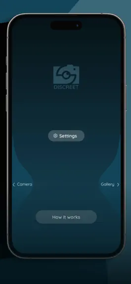 Game screenshot Discreet - Black screen camera apk