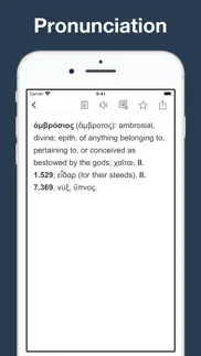 a homeric dictionary iphone screenshot 4