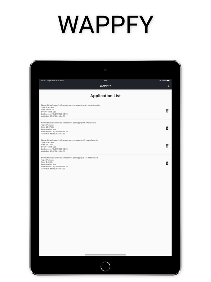 WAPPFY - Web Applications