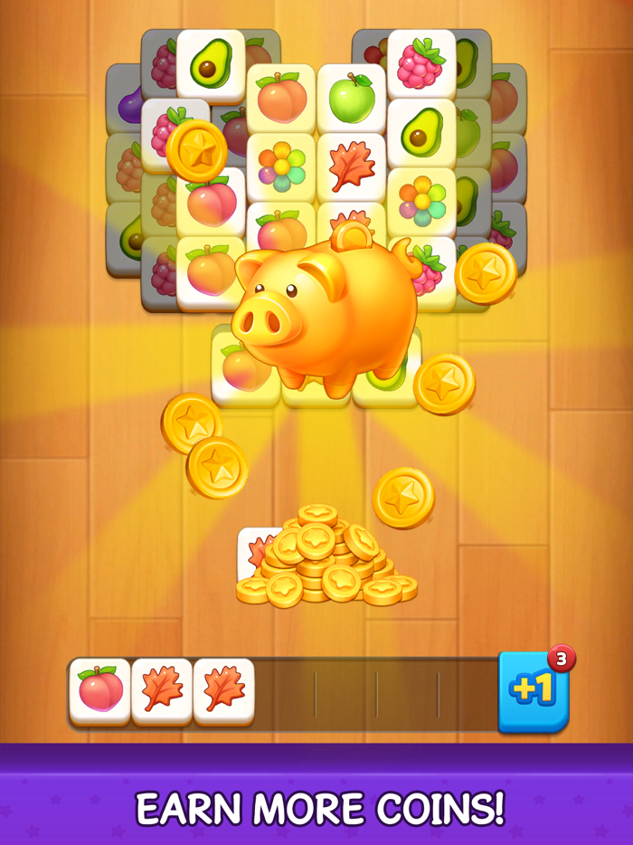 Tile Match Fruit Pet Connect