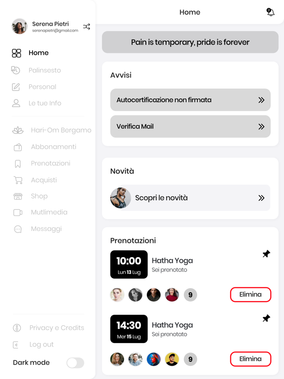 Screenshot #5 pour Hari-Om Bergamo