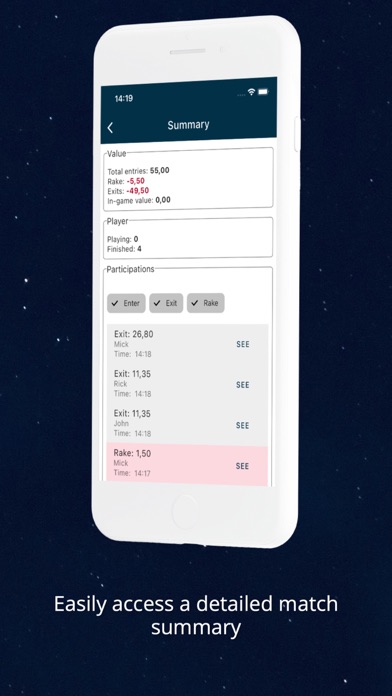 Poker Controle Screenshot