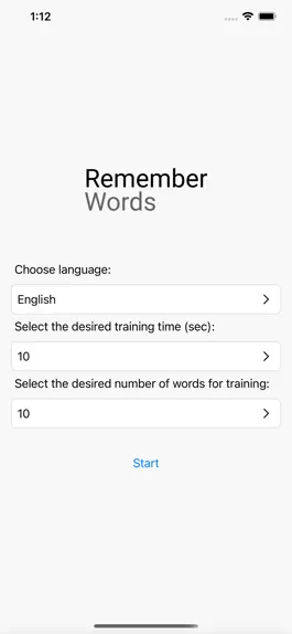 Game screenshot Remember Words - vocabulary mod apk