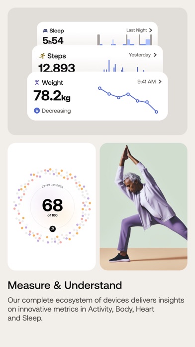 Withings Health Mate Screenshot