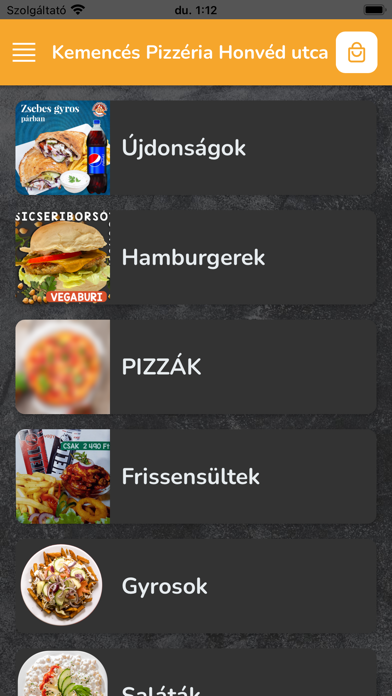 Kemencés Pizzéria Nyíregyháza Screenshot