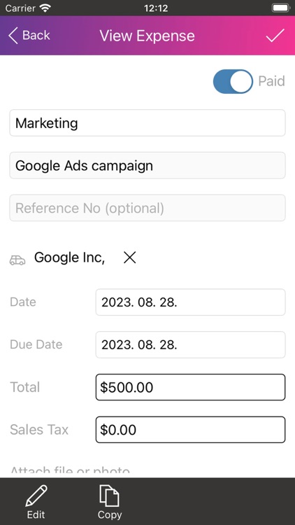 SBX Invoice screenshot-7