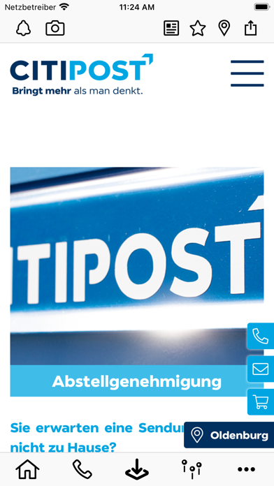 CITIPOST Nordwest Screenshot