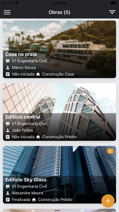 Obra Prima App Screenshot