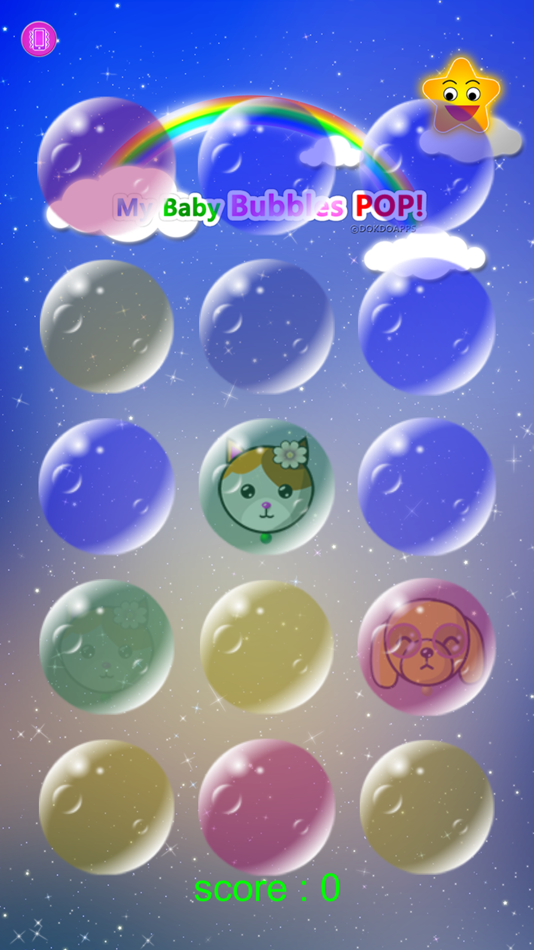 #2. My baby game (Bubbles pop!) (iOS) 由: DOKDOAPPS
