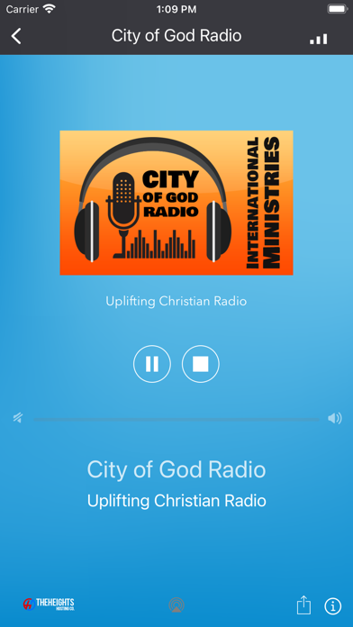 City of God Radio Screenshot