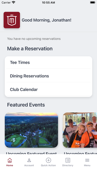 Manito Golf and Country Club Screenshot