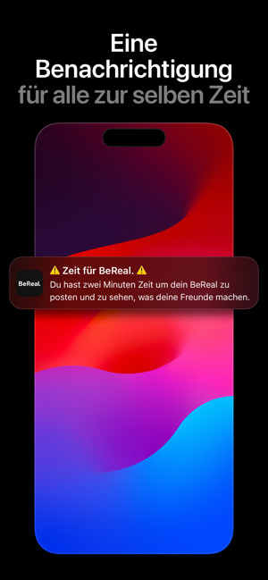 ‎BeReal. Deine Freunde in echt. Screenshot