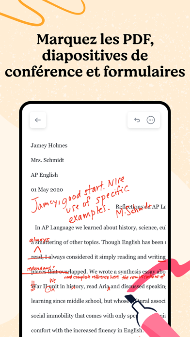 Screenshot #3 pour Notability: Notes, PDF