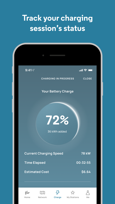 FLO EV Charging Screenshot