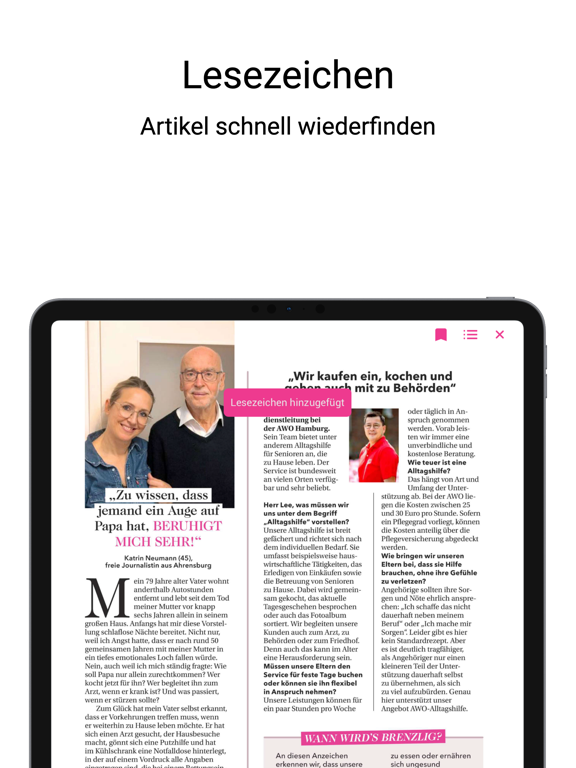 Meins ePaper iPad screenshot 4 - Magazines & Newspapers app