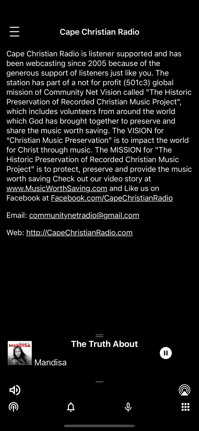 Cape Christian Radio