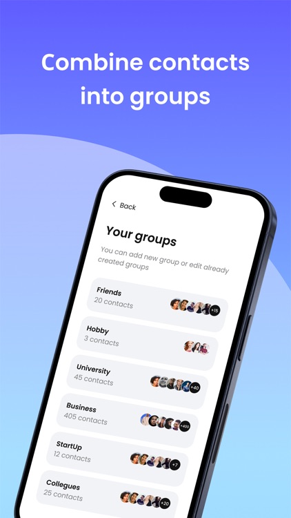 SimulNow: Contacts sharing app screenshot-3