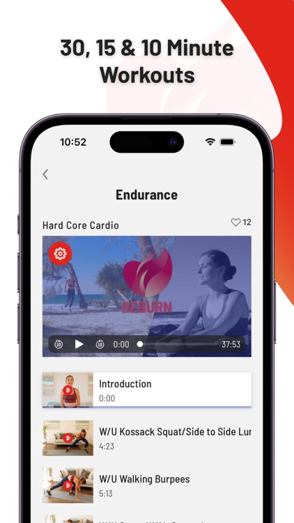 Reburn : Fitness & Yoga App screenshot-4