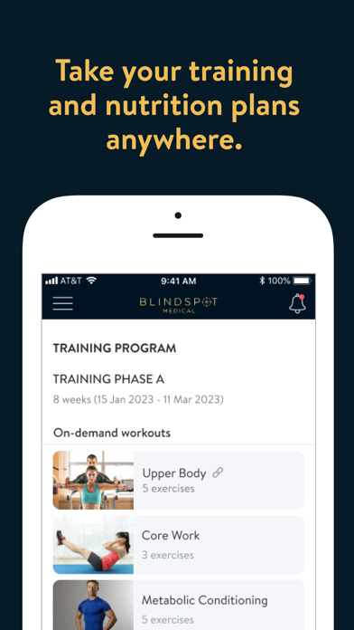 BLINDSPOT Medical Screenshot