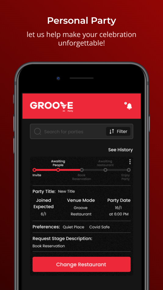 #3. Groove Party (iOS) Podle: Madhu Hosadurga Rajanna