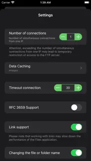 How to cancel & delete ftp Сlient for the files app 2