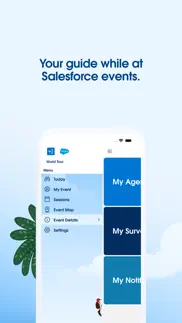 salesforce events iphone screenshot 2