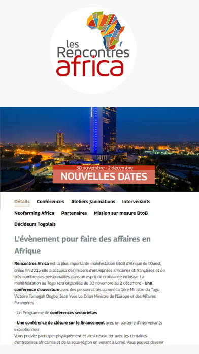 Rencontres Africa Screenshot