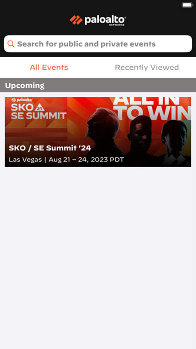 PANW SKO / SE Summit '24 Screenshot