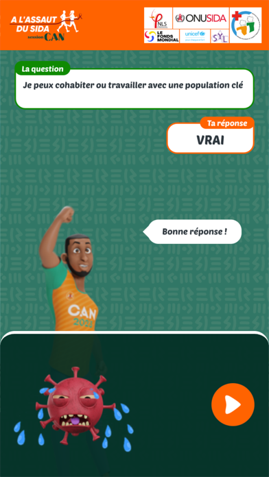 A l'assaut du sida CAN Screenshot